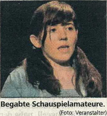 Begabte Schauspielamateure